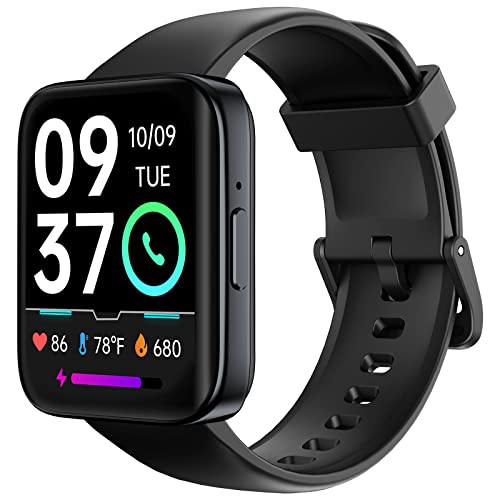 SKG Smart Watch Make-Answer Call for Men Women, GPS Fitness Tracker with 100+ Sports, SpoO2 Heart Rate Sleep Stress Monitor, IP68 Waterproof, 1.78" AM