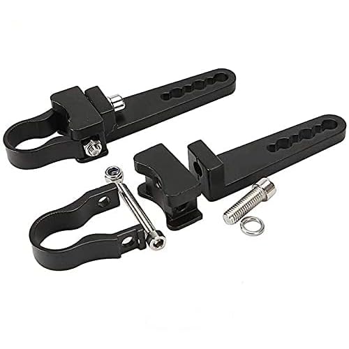 Auxbeam Mounting Bracket Kit 1 inch Bull Bar Roll Cage Clamps Mount Clamps Universal Holder Kits for Led Hid Light Bar Jeep Wrangler Trucks Off-Road (