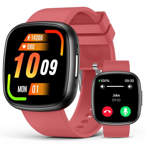 Smart Watches,Blood Oxygen Monitor, 1.72" HD Touch Screen Fitness Watch, Heart Rate Sleep Pressure Monitoring, 100+ Sports Modes, IP68 Waterproof Fitn