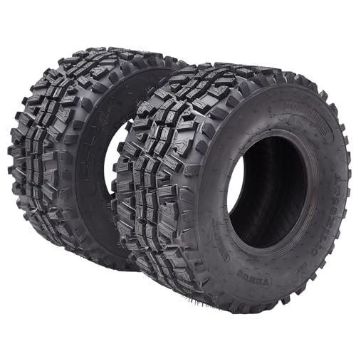 Garvee AT23x11-10-6PR TL VENUS Set of 2 ATV Trail Tires 6PR Knobby Sport Tires, Tubeless
