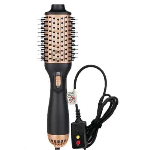 Hair Dryer Brush Blow Dryer in One Step, Upgraded 4 in 1 Hair Dryer and Styler Volumizer with Negative Ion Anti-frizz Ceramic Titanium Barrel Hot Air