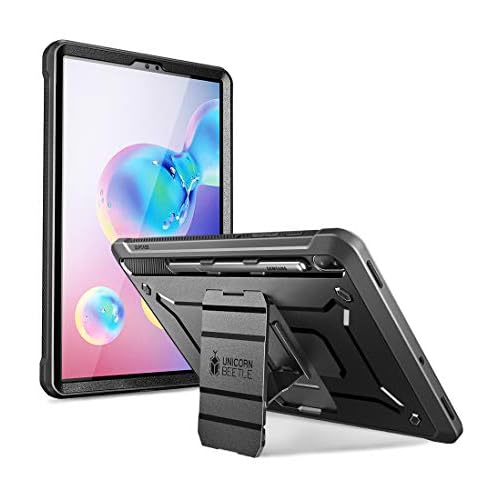 SUPCASE UB Pro Series Case for Galaxy Tab S6, with Built-in Screen Protector Full-Body Rugged Kickstand Protective Case for Galaxy Tab S6 10.5 Inch Mo