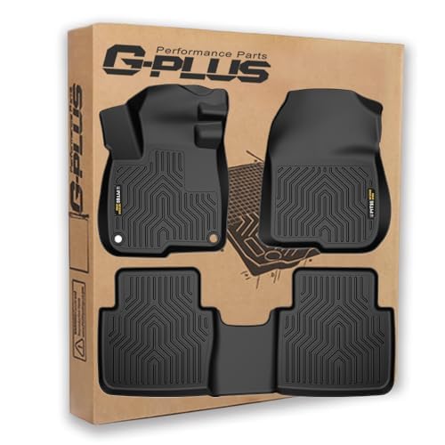 G-PLUS Floor Mats Fit Honda CR-V CRV 2017 2018 2019 2020 2021 2022 (Include Hybrid Models), TPE All Weather Custom Fit Full Cover Protection Floor Lin
