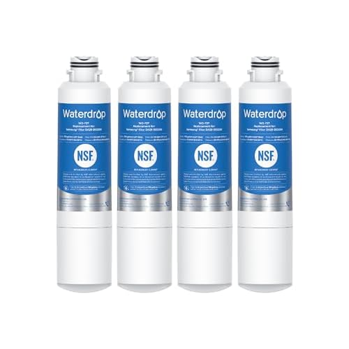Waterdrop DA29-00020B Refrigerator Water Filter, Replacement for Samsung HAF-CIN-EXP, DA29-00020B-1, Reduce Lead, Benzene, Chlorine, bad Taste and Odo