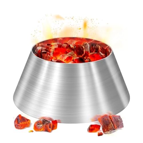 GasSaf BBQ Whirlpool Direct Heat for Charcoal Grills, Weber Kettle 22 26.75 & Summit E6-S6, Grill Accessories for WSM Smokey Mountain XL, Kamado & Big