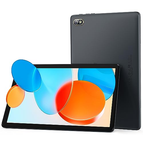 kinstone Gaming Tablet,10,1 Zoll Touchscreen Octa-Core CPU 6GB RAM 128GB ROM,6000mAh Akku,5G WiFi Widevine L1,2MP+5MP Kamera,GPS,Geschenke für Kinder