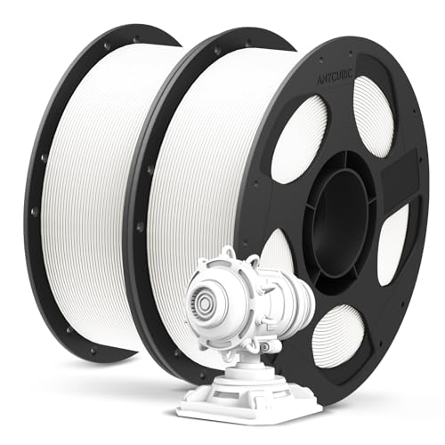 ANYCUBIC PLA+ 3D Printer Filament 1.75mm, High Toughness 3D Printing Filament, Dimensional Accuracy +-- 0.02mm, Print with Most FDM 3D Printers, 2 Pac