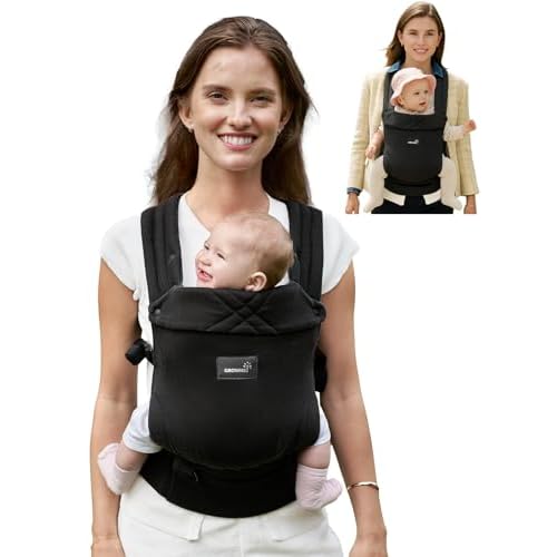 GROWNSY Baby Carrier Newborns to Toddlers, Ergonomic Baby Toddler Carrier Slings Wraps with Head Support, Easy to Wear,Infant Carrier Baby Gift,Travel