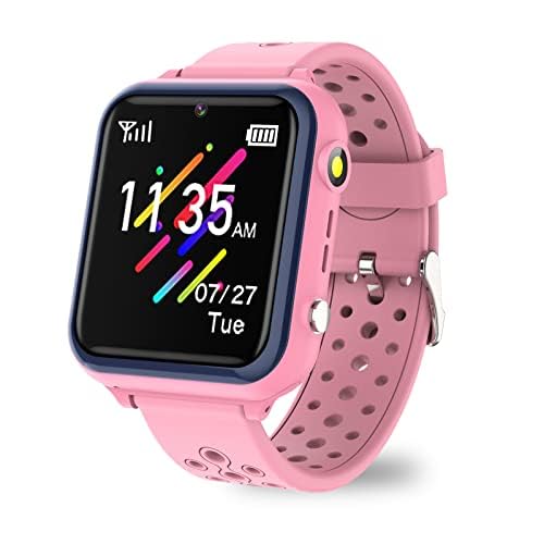 Retysaz Kids Smart Watch 16 Game Smart Watch for kids Phone Fashion Smartwatches for Children 3-14 Great Gifts To Girls Boys Electronic Learning Toys