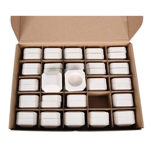 GasSaf Ceramic Briquettes Replacement for Lynx L27, L30, L42, CS30 and Other Gas Grills, 2" by 2" Each, Set of 50 pcs