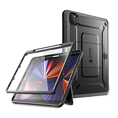 SUPCASE for iPad Pro 12.9 Inch Case 6th-5th-4th generation 2022-2021-2020 (Unicorn Beetle Pro), [Built-in Screen Protector & Stand & Pen Holder] Full-