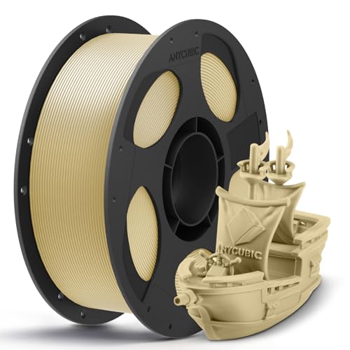 ANYCUBIC PLA+ 3D Printer Filament 1.75mm, High Toughness 3D Printing Filament, Dimensional Accuracy +-- 0.02mm, Print with Most FDM 3D Printers, Intel