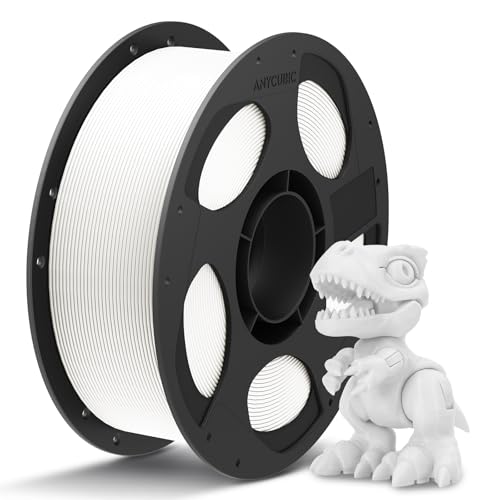 ANYCUBIC PLA+ 3D Printer Filament 1.75mm, High Toughness 3D Printing Filament, Dimensional Accuracy +-- 0.02mm, Print with Most FDM 3D Printers,Intell