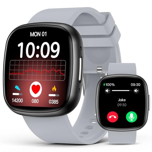 Smart Watch for Men Women, 24-7 Heart Rate-Spo2-HRV Monitor,1.72" Super Retina HD Display Fitness Watch with Sleep Monitor,135 Sports Modes Fitness Tr