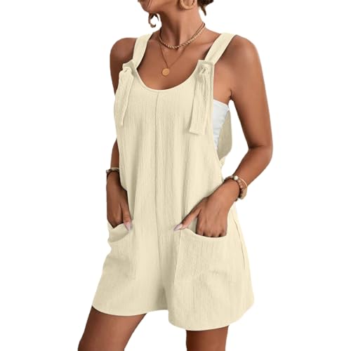 Summer casual fashion suspender shorts, jumpsuits, bib women