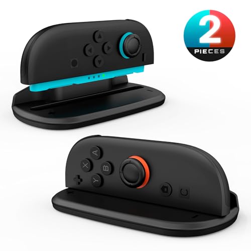 SUPCASE for Nintendo Switch 2 Mouse Grip, [2 Pack] [Ergonomic Design] [Aim Assist] Shooter Games Mouse Grip Adapter Compatible with Switch 2 Joy Con C