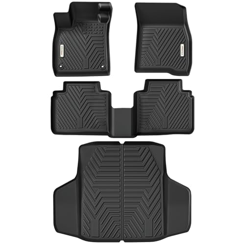 YITAMOTOR Floor Mats Compatible with Honda Accord 2023-2025 (Include Hybrid Models), TPE Floor Liner Fit for Accord Accessories, 1st, 2nd Row and Carg