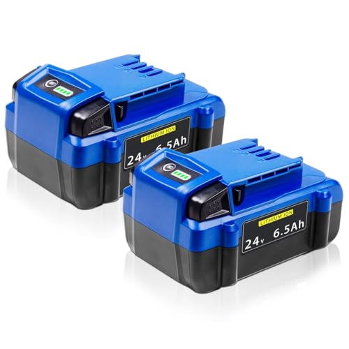 Replacement Kobalt 24V Battery 6.5AH Compatible with Ko balt 24V Max Battery for KB624-03 KB524-03 KB424-03 KB224-03 KB124-03 Cordless Power Tool 24 V