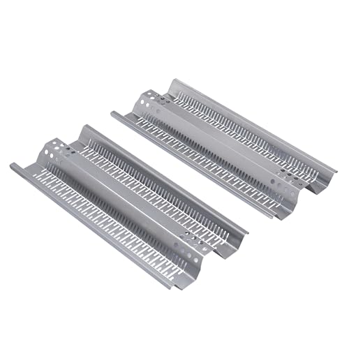 Monument Grills Stainless Steel Heat Plates, Replacement Grill Heat Plate Shield, Flavorizer Bar, Flame Tamer for 4-Burner Grills Model 24367 35633 41