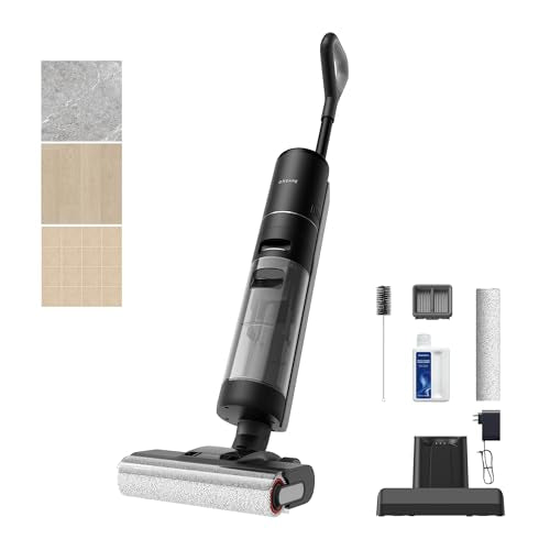 DREAME G10 Pro Wet Dry Vacuum Cleaner, Vacuum Mop All in One with Auto Self-Cleaning, Floor Cleaner Machine for Hard Floor, 35 Mins Runtime, Edge Clea