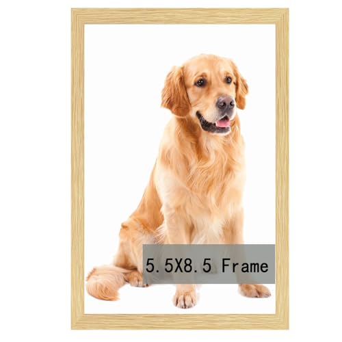 5.5x8.5 Picture Frame,Document Frame Certificate Frames Display Diplomas 5.5x8.5 Inch Frame with Stand Frame Wall and Tabletop Document and Tax Certif