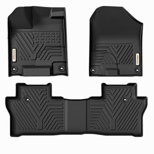 YITAMOTOR Floor Mats Compatible with Honda Pilot, Custom Fit Floor Liners for 2016-2022 Honda Pilot, 1st & 2nd Row All Weather Protection 2016-2022 Pi