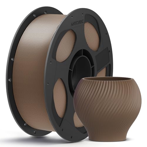 ANYCUBIC PLA+ 3D Printer Filament 1.75mm, High Toughness 3D Printing Filament, Dimensional Accuracy +-- 0.02mm, Print with Most FDM 3D Printers, Intel