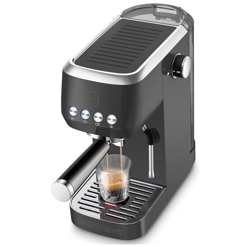 CASABREWS 3700 Essential Espresso Machine 20 Bar, Professional Espresso Coffee Machine with Steam Milk Frother, Coffee Maker Cappuccino Latte Machine