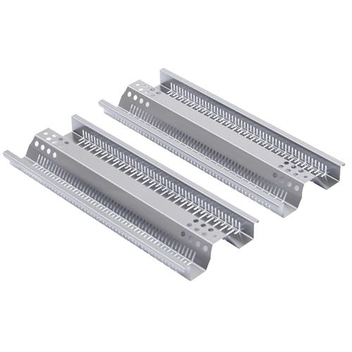 Monument Grills Stainless Steel Heat Plates, Replacement Grill Heat Plate Shield, Flavorizer Bar, Flame Tamer for 6-Burner Grills Model 77352 D605 D60