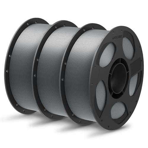 ANYCUBIC PLA+ 3D Printer Filament 1.75mm, High Toughness 3D Printing Filament, Dimensional Accuracy +-- 0.02mm, Print with Most FDM 3D Printers, 3 Pac