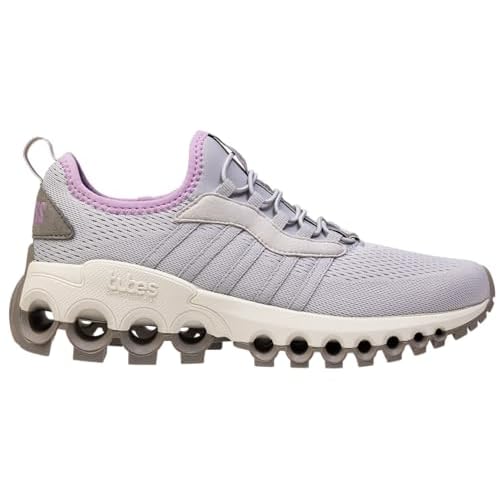 K-Swiss Women's Tubes Slip-On Sneaker 6 Moon Rock-Vapor Blue-Snow White