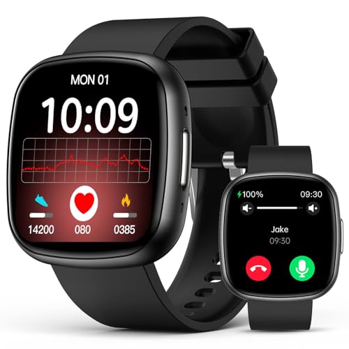 Smart Watch for Men Women, 1.72" Super Retina HD Display with Sleep Stress, 24-7 Heart Rate HRV Spo2 Monitor, Fitness Tracker with 135 Sport Modes, Wa
