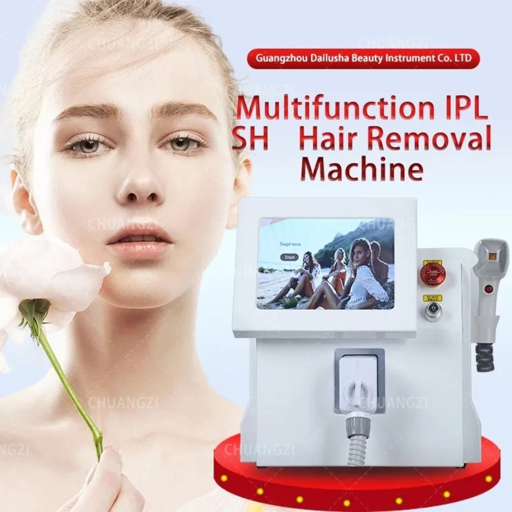 808nm Diode Laser Hair Removal 3 Wavelengths 755nm 808nm 1064nm High Power Painless Permanent ICE Platinum For Home or Salo