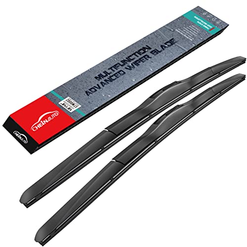 Garvee 18Inch Premium Rubber Wiper Blades - Durable, Quiet Operation