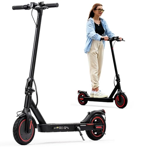 iScooter Electric Scooter for Adults, 23-18-12 Miles Long Range,22-19-18 Mph Top Speed, Commuting Electric Scooter with Cruise Control, Double Braking