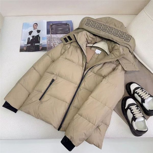 Letter Printed Hooded Jackets Down Coats For Women Designer Fashion Womens Mens Puffer Jacket Winter Warm Outerwear