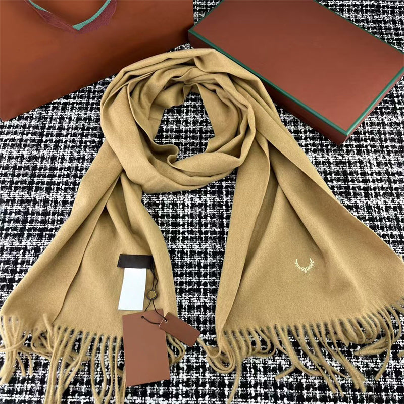 Womens Scarves Wraps Cashmere Scarf Fashion Embroidery Accessories Pashm Orthopedic Shawl Tippet Cappa Pashmina Ring Poncho Stole Headband