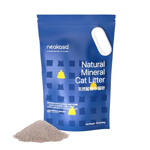 Neakasa Mineral Cat Litter 17.6 lbs - 8 kg for M1 Open-Top Self-Cleaning Cat Litter Box