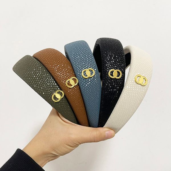 Luxury Barrettes Designer Womens Girl French Candy Colored Hairpin Korean Vintage Sponge Headband Elegant Hairclips Fashion Classic Hairpin