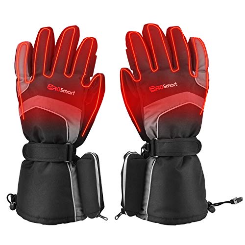 PROSmart Heated Gloves Rechargeable Electric Glove - Battery Operated Warming Gloves for Men & Women Suitable for Outdoor Hunting Cold Winter Skiing C