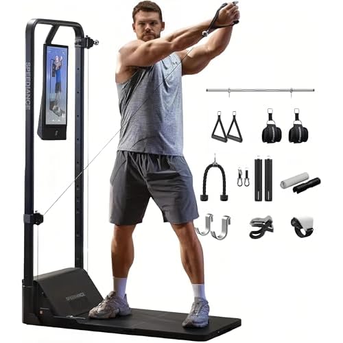 Speediance Home Gym, Smart AI-Powered Multi-Functional Smith Machine for Full Body Strength Training, All-in-one Gym Equipment, Digital Weight System,