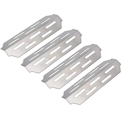 GasSaf 304 Heat Deflectors for Weber Genesis II 410, 12.5'' Heat Plates for Weber GS4 Genesis II-LX 400 Series, Genesis II E410-S410, II E435-S435, II