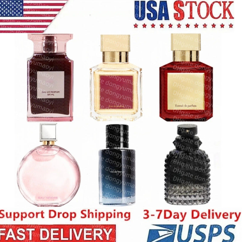 perfume cologne men women fragrance incense for mens 100ml 3.4oz top level high quality perfumes long lasting fragrances delivery fast Support Drops