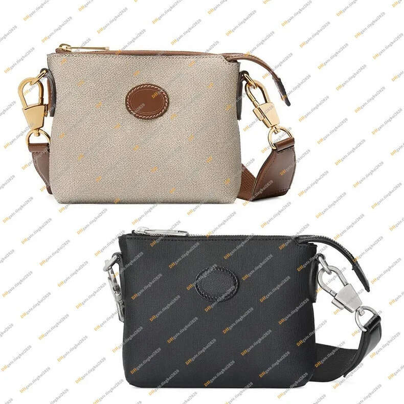 Designer man bag shoulder luxury bag wallet messenger bags handbag mens design crossbody purse card holder Interlocking type Postman bag chest bag