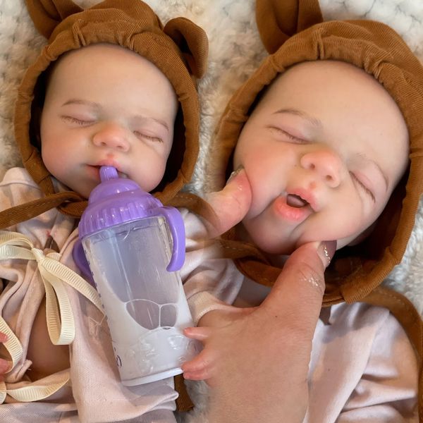 Dolls 13 inch opening silicone Pascale regenerated baby doll fullcolor soft born childrens Cuerpo Entero 241128 S2412261