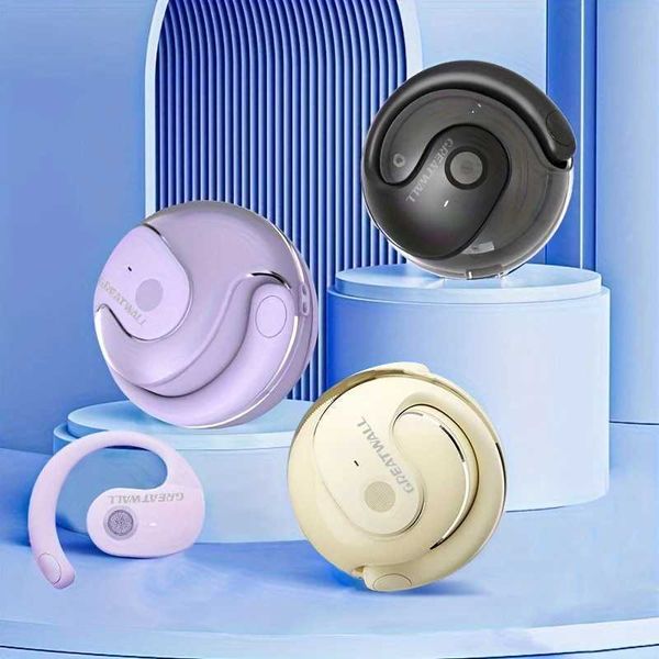 Earbuds sem fio da Greatwall 5.3 Tearphones Sports Sports para iOSAndroid Mticolor Phonest250108