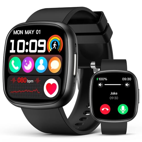 Smart Watch for Men Women, 1.72" Super Retina HD Display with Sleep Stress, 24-7 Heart Rate HRV Spo2 Monitor, Fitness Tracker with 135 Sport Modes, Wa