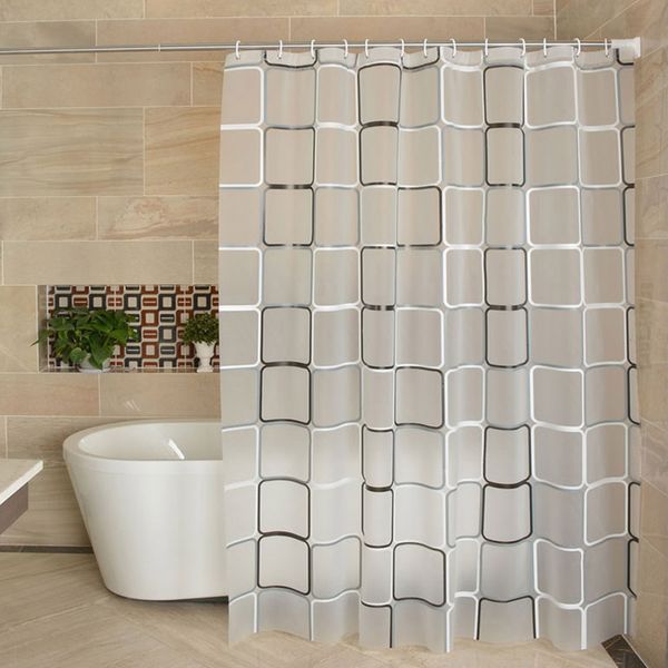 Shower Curtains 120 * 180cm waterproof PEVA shower curtain lining transparent bathtub curtain Mildew curtain bathroom shower curtain W 12 ho