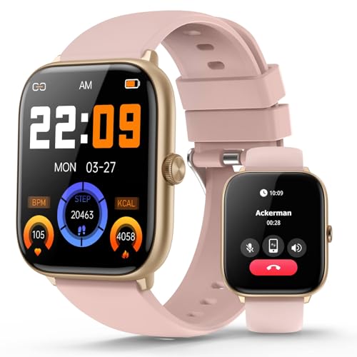 Smart Watches for Women with Blood Pressure, 2.06" AMOLED Touchscreen, 118 Sports Modes, Fitness Tracker with Heart Rate Sleep Blood Oxygen Monitor, I