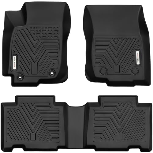 YITAMOTOR Floor Mats TPE-LITE Compatible with 2013-2018 Toyota RAV4 Standard Models (Nor for Hybrid or Prime),Custom Fit 1st & 2nd Row Floor Liners,Al